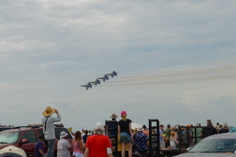 The Strike Group Launch at  the Blue Angels Homcoming Air Show 2024