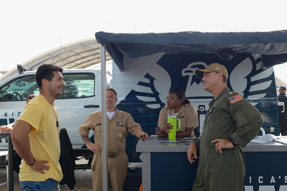 The Strike Group Launch at  the Blue Angels Homcoming Air Show 2024