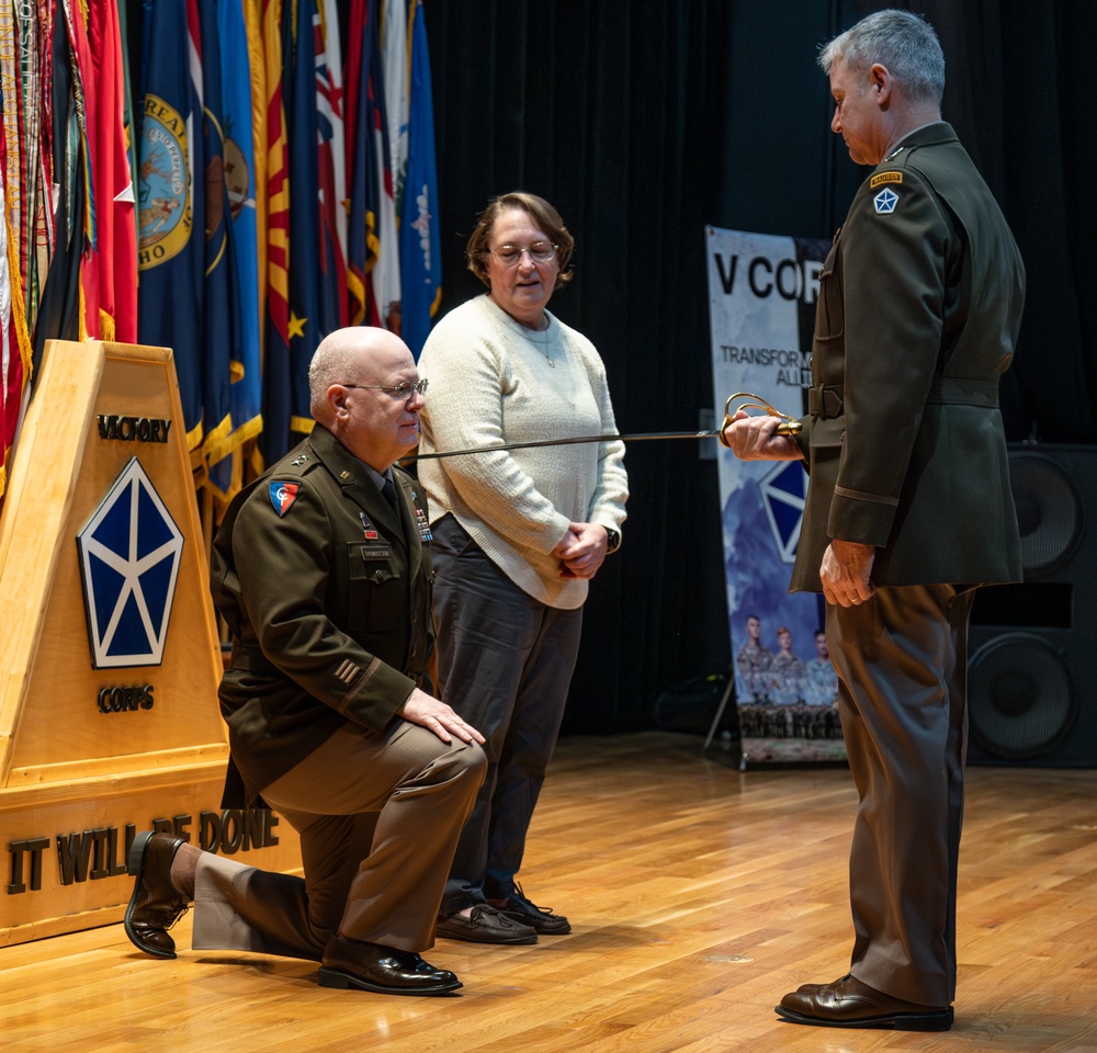 V Corps Holds Victory Honors Ceremony for Deputy Commanding General