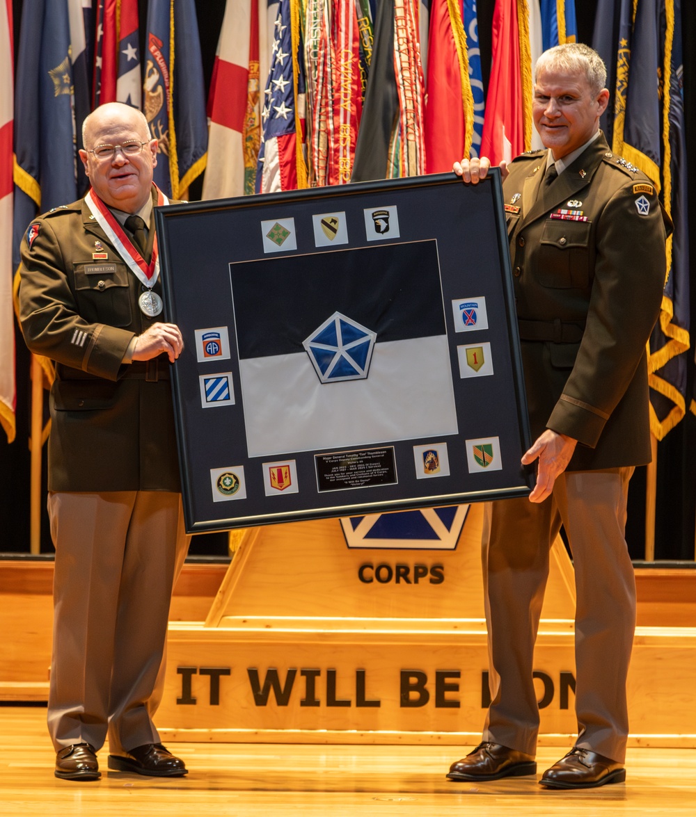 V Corps Holds Victory Honors Ceremony for Deputy Commanding General