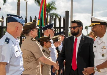 President of Guyana Visits SOUTHCOM