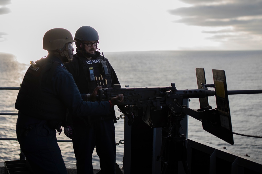 Tripoli Sailors Qualify in .50 Cal