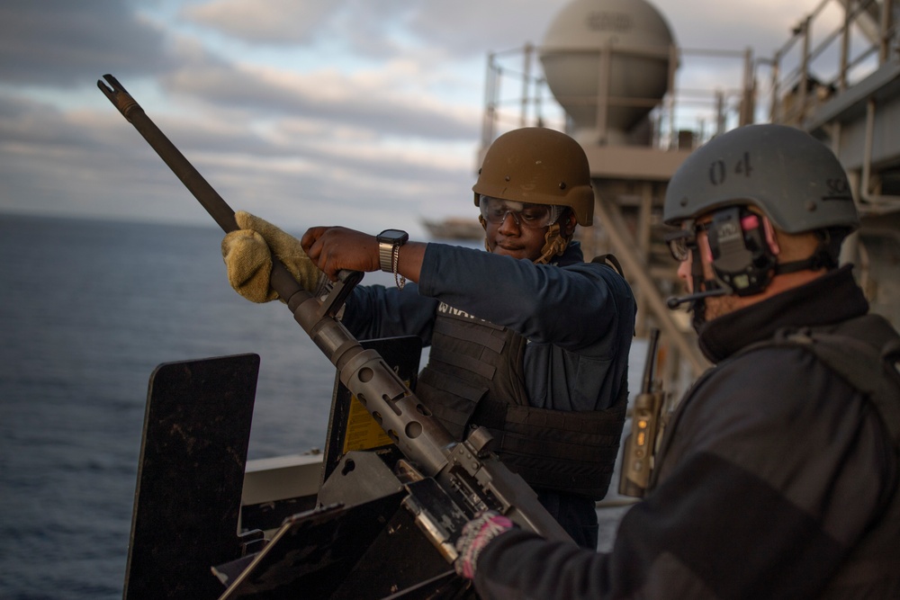 Tripoli Sailors Qualify in .50 Cal