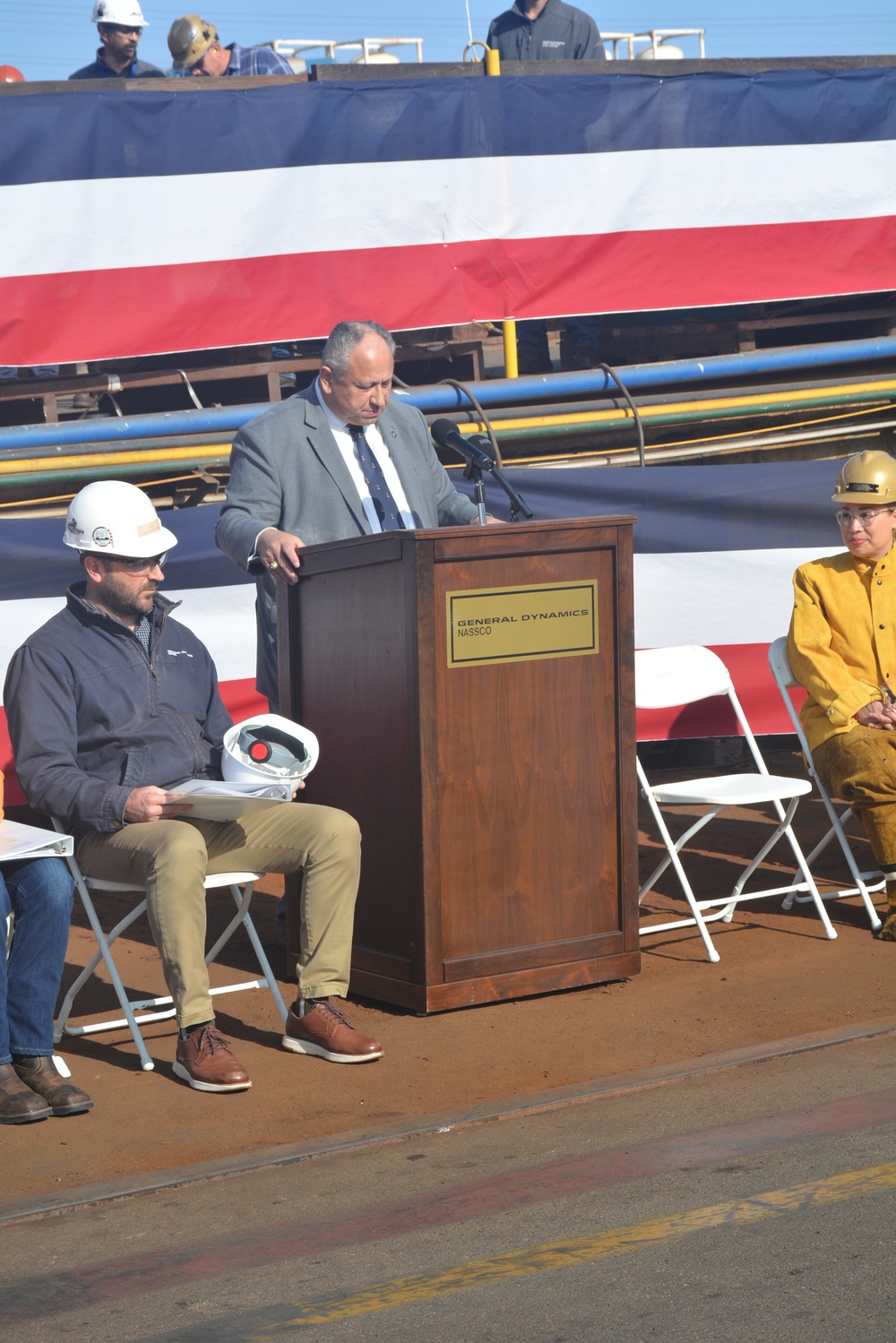 Keel Certified For MSC’s Newest Fleet Replenishment Oiler USNS Thurgood Marshall