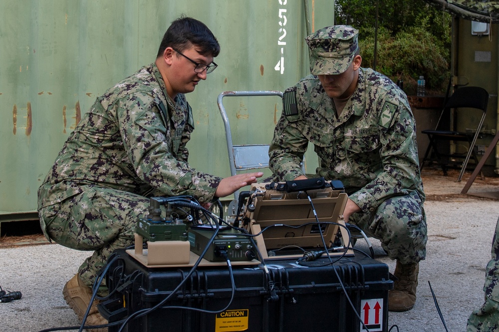 NMCB 1 COMMS Platoon Training