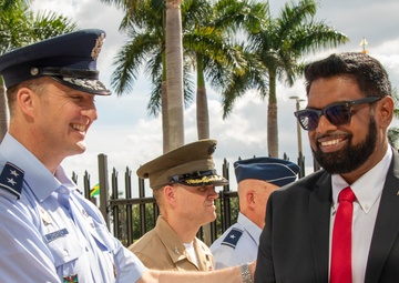President of Guyana Visits SOUTHCOM
