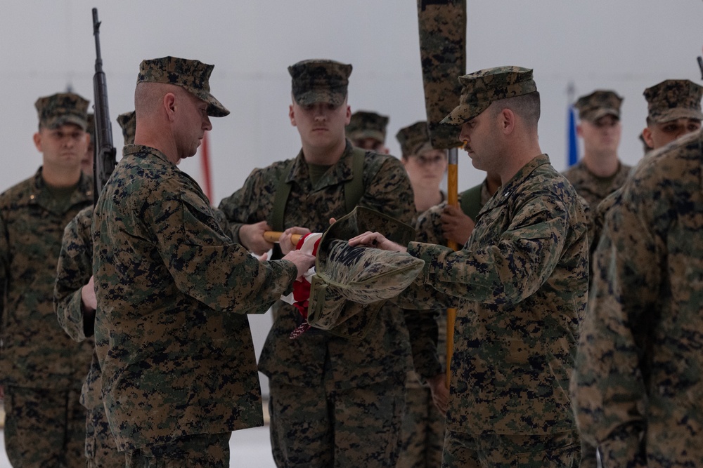 VMFA-251 reactivation ceremony