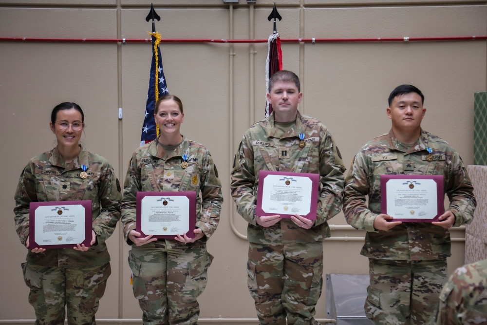 BACH Conducts Commander's Quarterly Award Ceremony