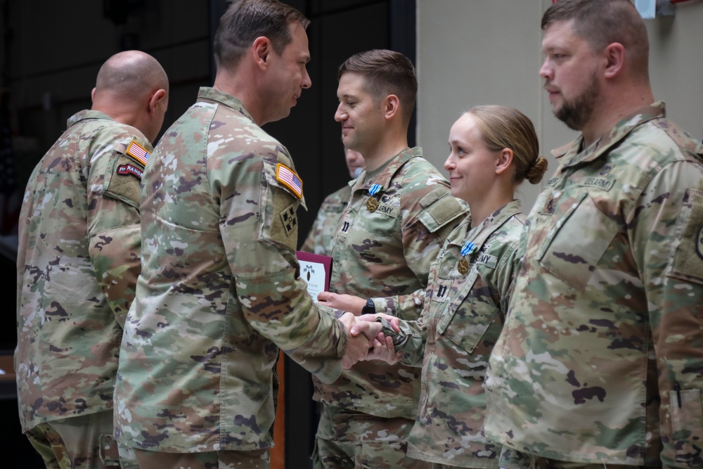 BACH Conducts Commander's Quarterly Award Ceremony