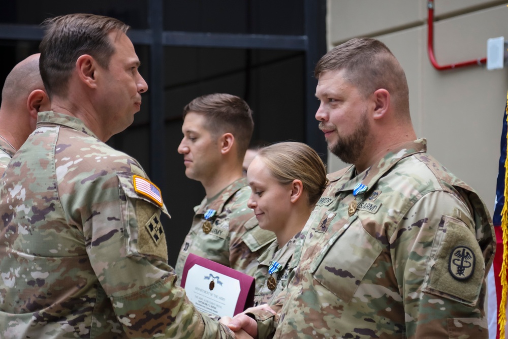 BACH Conducts Commander's Quarterly Award Ceremony