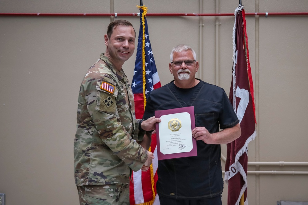 BACH Conducts Commander's Quarterly Award Ceremony