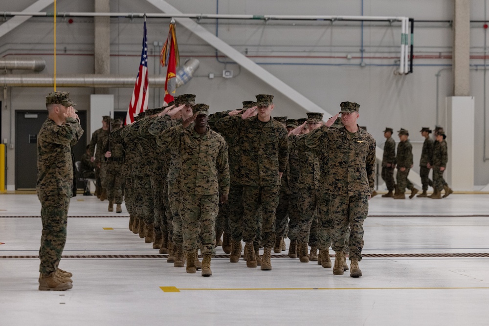 VMFA-251 reactivation ceremony