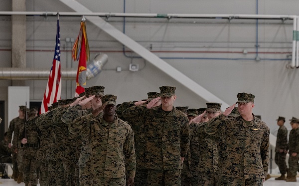 VMFA-251 reactivation ceremony