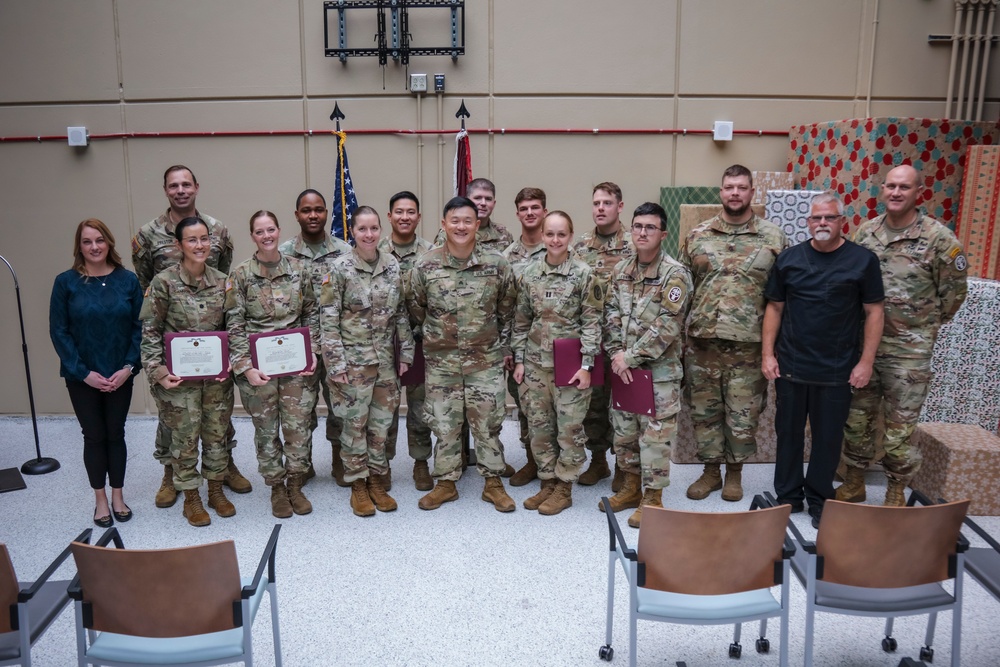 BACH Conducts Commander's Quarterly Award Ceremony