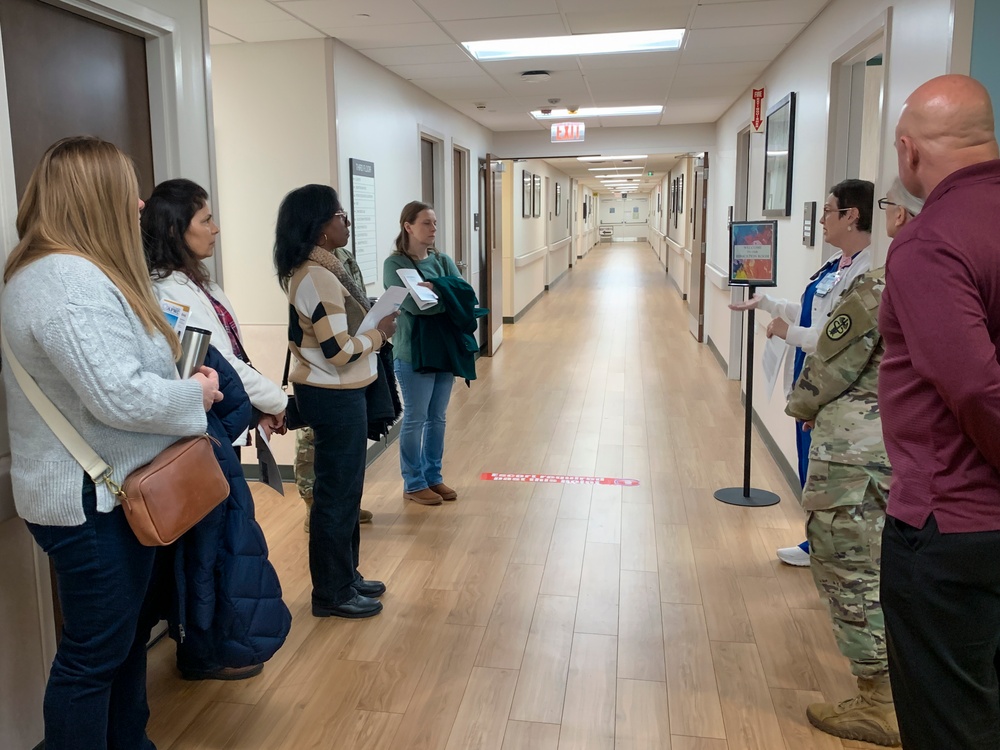 Fort Campbell Senior Spouses Tour BACH