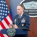 Pentagon Press Briefing