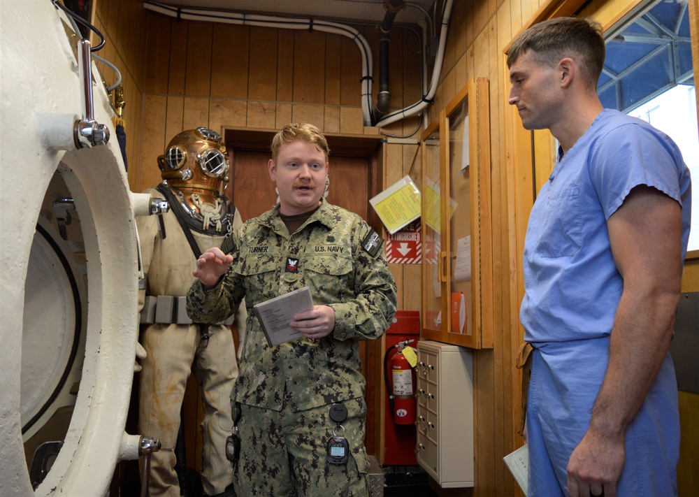 A Life Saved, A Limb Healed with Navy Undersea Medicine, Navy Divers