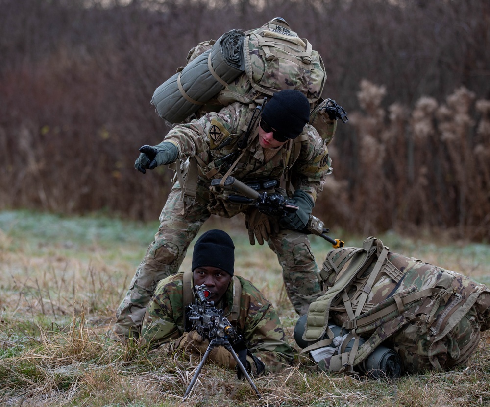 Soldiers Complete Situational Tactical Exercise Lanes