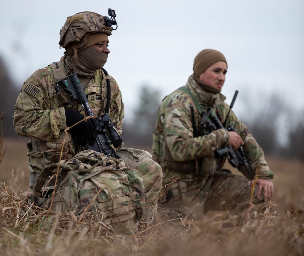 Soldiers Complete Situational Tactical Exercise Lanes