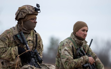 Soldiers Complete Situational Tactical Exercise Lanes