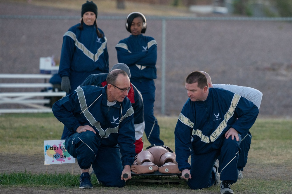 99th Medical Group holds “Olympics” at Nellis AFB