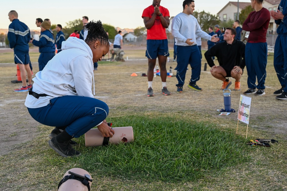 99th Medical Group holds “Olympics” at Nellis AFB