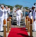 USS Minnesota Holds Change of Command