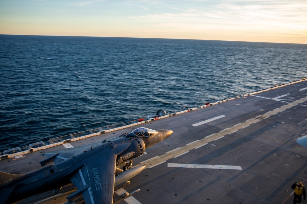 USS Iwo Jima Conducts Flight Operations