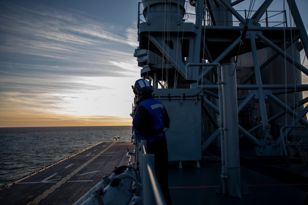 USS Iwo Jima Conducts Flight Operations