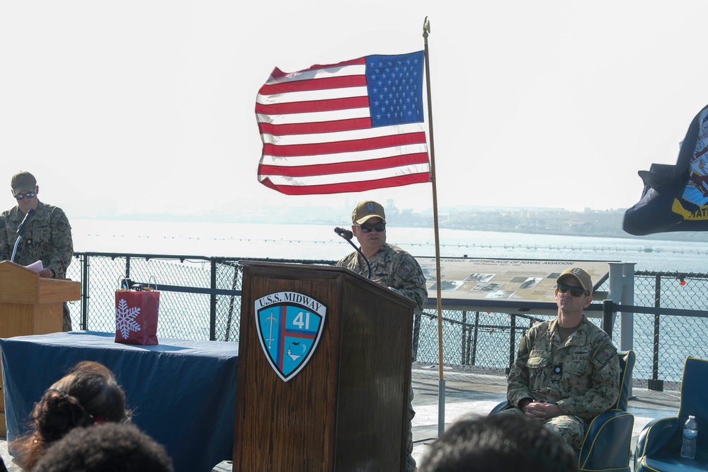 USS Omaha (LCS 12) Blue Crew Conducts Change of Command