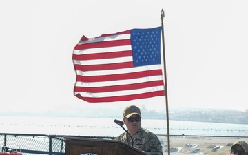 USS Omaha (LCS 12) Blue Crew Conducts Change of Command