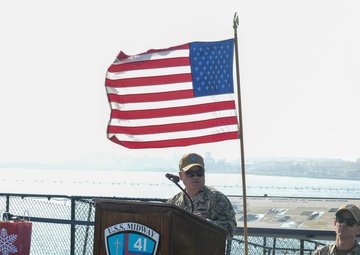 USS Omaha (LCS 12) Blue Crew Conducts Change of Command