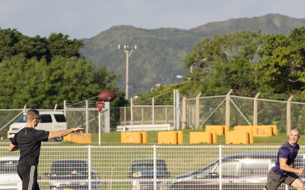 12th MLR Marines Compete in Turkey Bowl 2024
