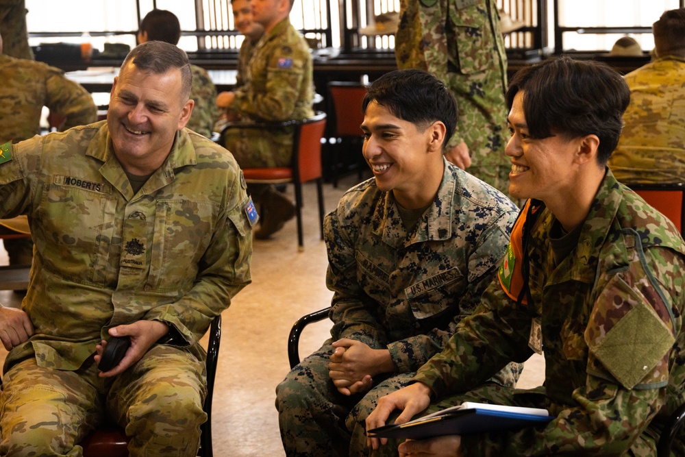 Non-Commissioned Officers from U.S., Australia, and Japan Strengthen Ties at Trilateral Meet and Greet.