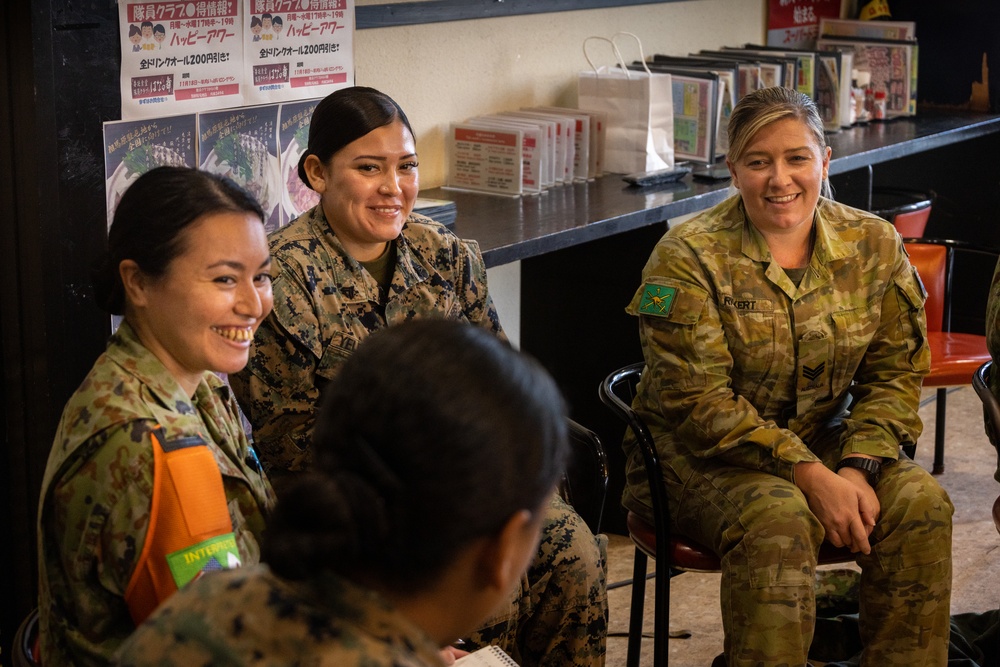 Non-Commissioned Officers from U.S., Australia, and Japan Strengthen Ties at Trilateral Meet and Greet.