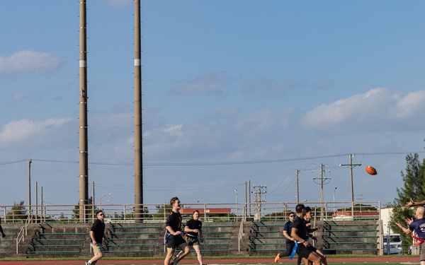 12th MLR Marines Compete in Turkey Bowl 2024