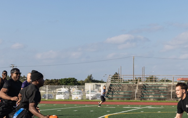 12th MLR Marines Compete in Turkey Bowl 2024