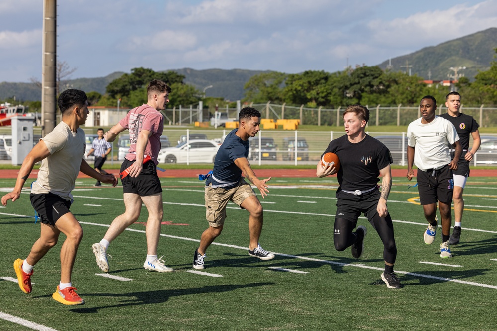 12th MLR Marines Compete in Turkey Bowl 2024