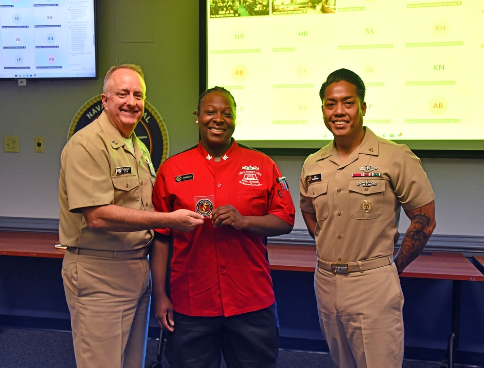 Rear Admiral Darin K. Via visits Navy Medicine Readiness and Training Command Jacksonville