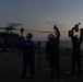 USS Harpers Ferry Conducts Flight Operations with Air Force Off the Coast of San Clemente Island