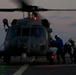 USS Harpers Ferry Conducts Flight Operations with Air Force Off the Coast of San Clemente Island