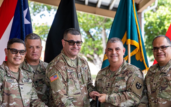 Inauguration od building in Camp Santiago Joint Training Center