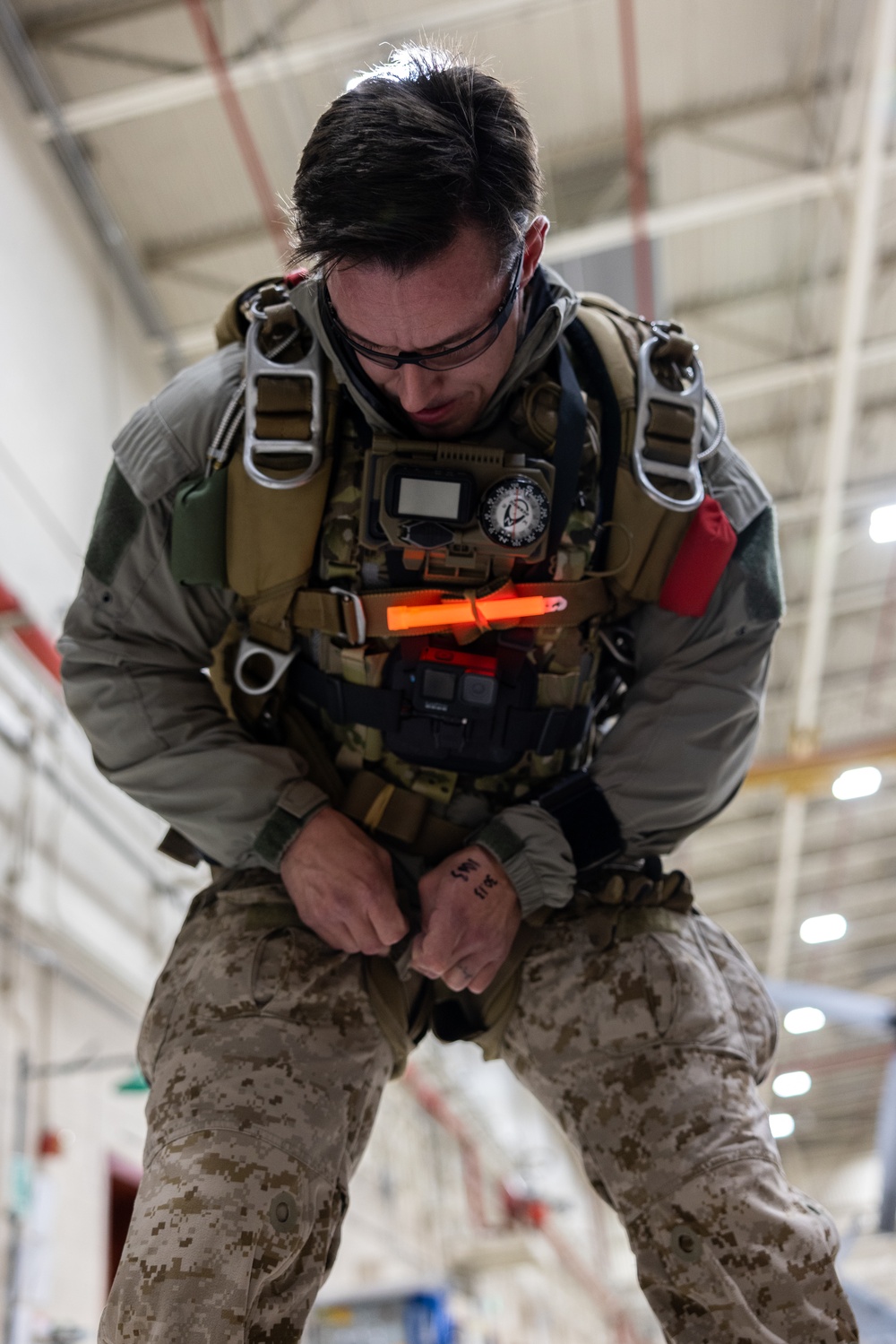 1st Recon Bn. Marines conduct military free fall during Steel Knight 24
