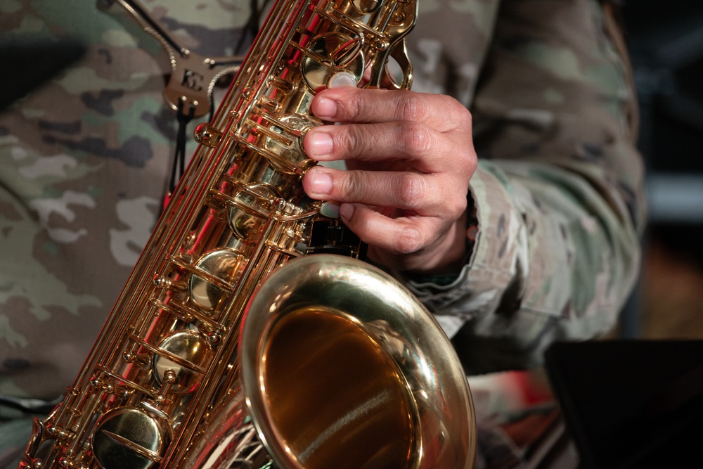 101st Airborne Division Band Rehearsal