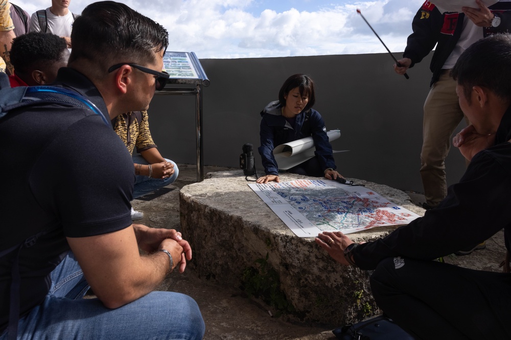 4th Marines NCO Symposium JGSDF Battle Sites Tour