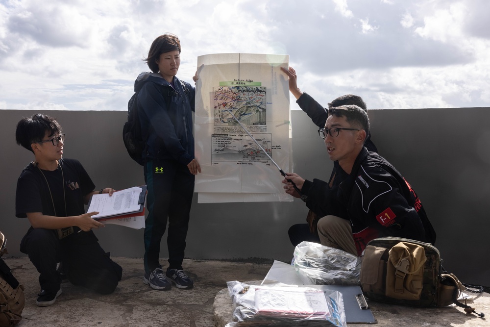 4th Marines NCO Symposium JGSDF Battle Sites Tour