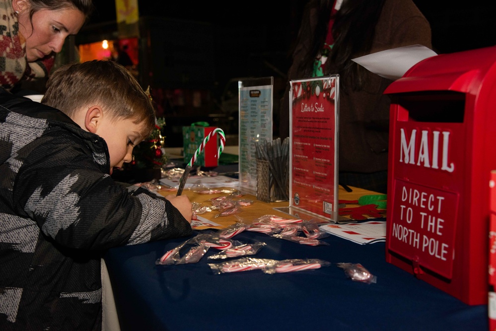 CFAY Ikego Heights Housing Area Tree Lighting Ceremony, Dec. 6, 2024