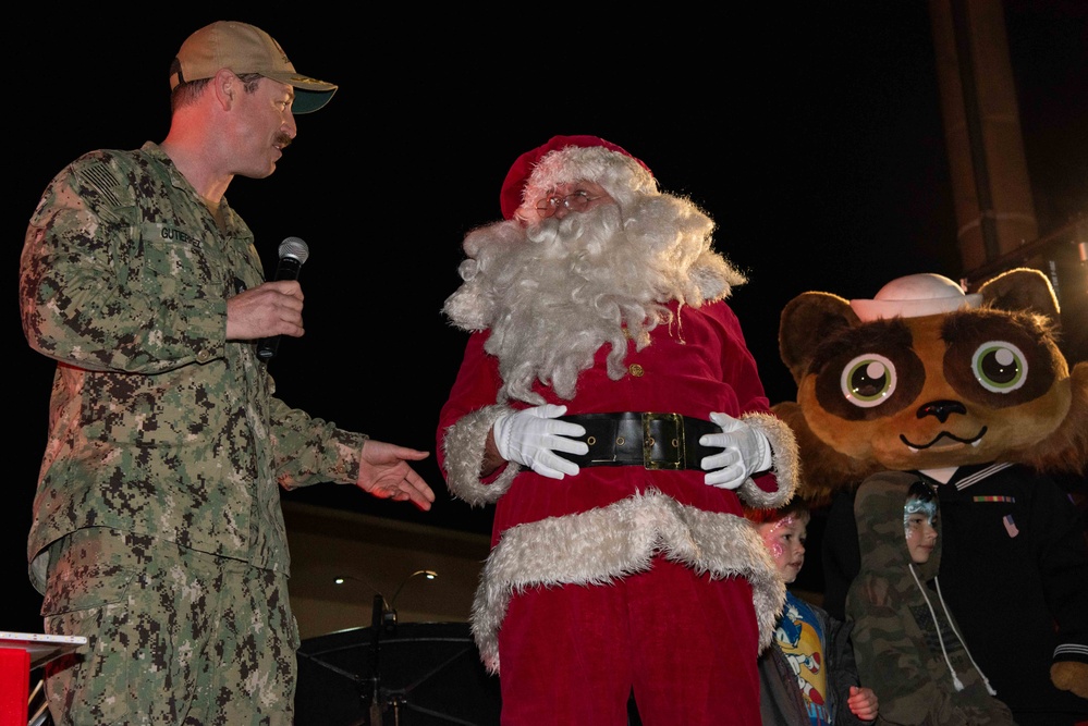 CFAY Ikego Heights Housing Area Tree Lighting Ceremony, Dec. 6, 2024