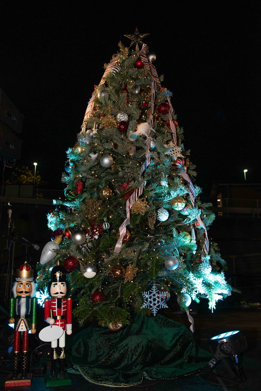 CFAY Ikego Heights Housing Area Tree Lighting Ceremony, Dec. 6, 2024