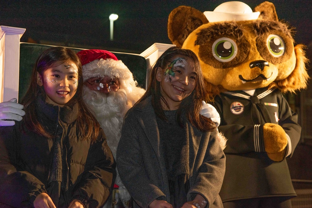CFAY Ikego Heights Housing Area Tree Lighting Ceremony, Dec. 6, 2024